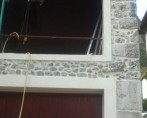 encadrement de fenetre en enduit LUMBIN