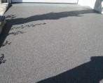 terrasse en resine et gravillons CLAIX